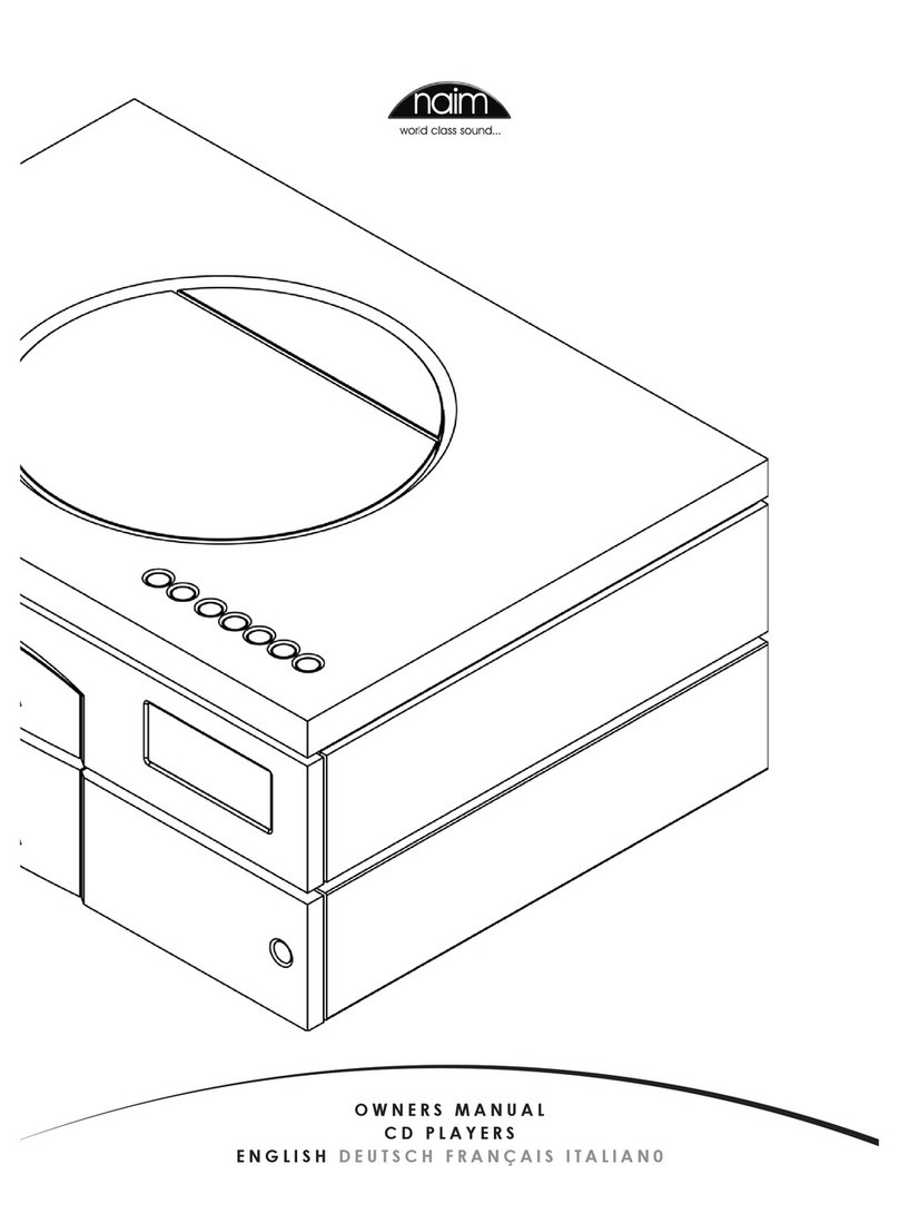 NAIM CD 2006 manual