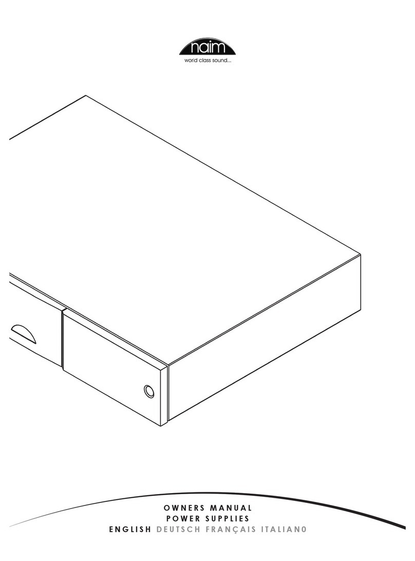 NAIM CD555PS User manual