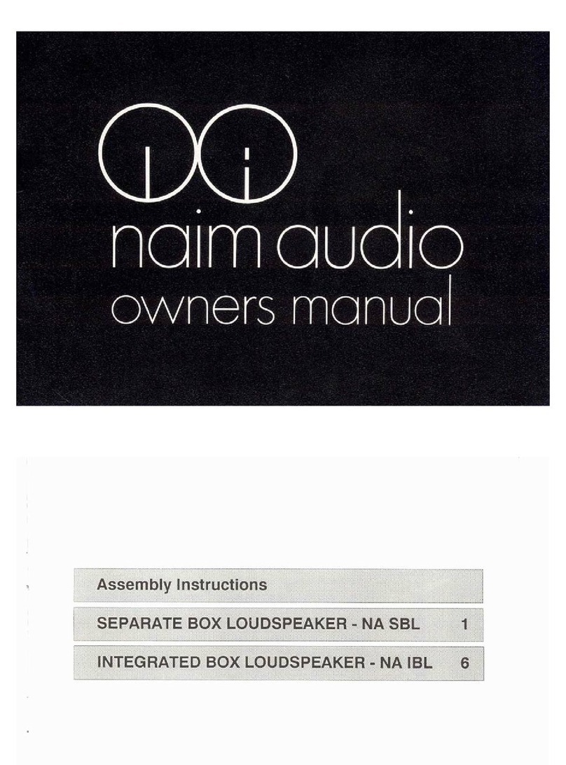 NAIM NA IBL manual