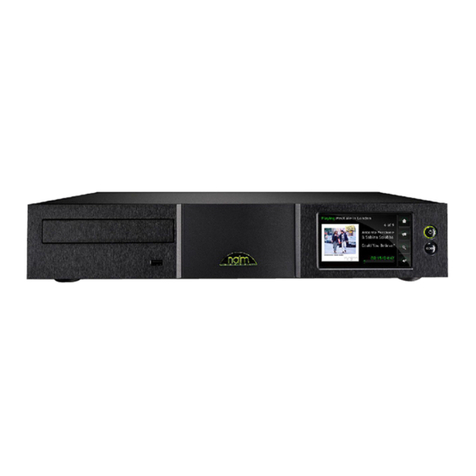 NAIM HDX - REFERENCE  ISSUE 4B Reference manual