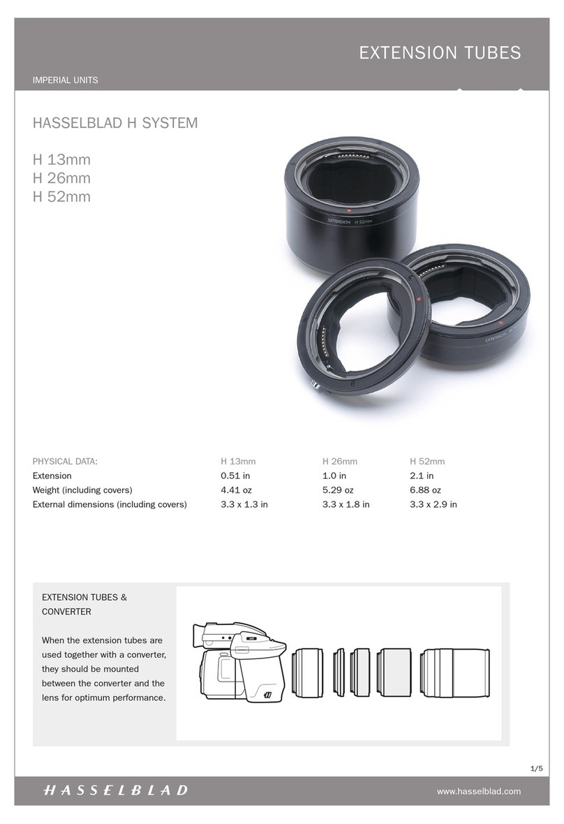 Hasselblad H SYSTEM datasheet