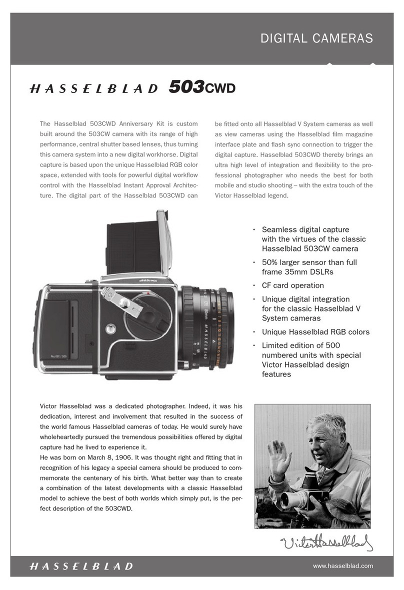 Hasselblad 503CWD User manual