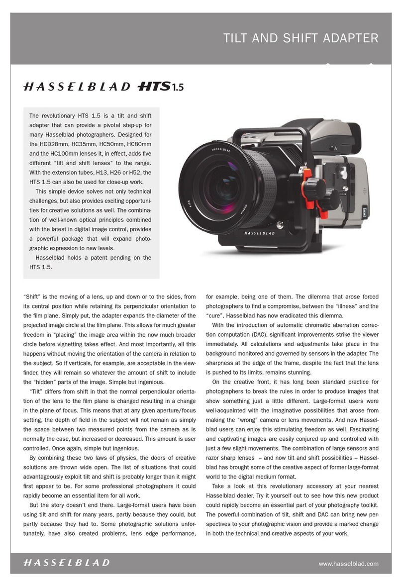 Hasselblad HTS 1.5 datasheet