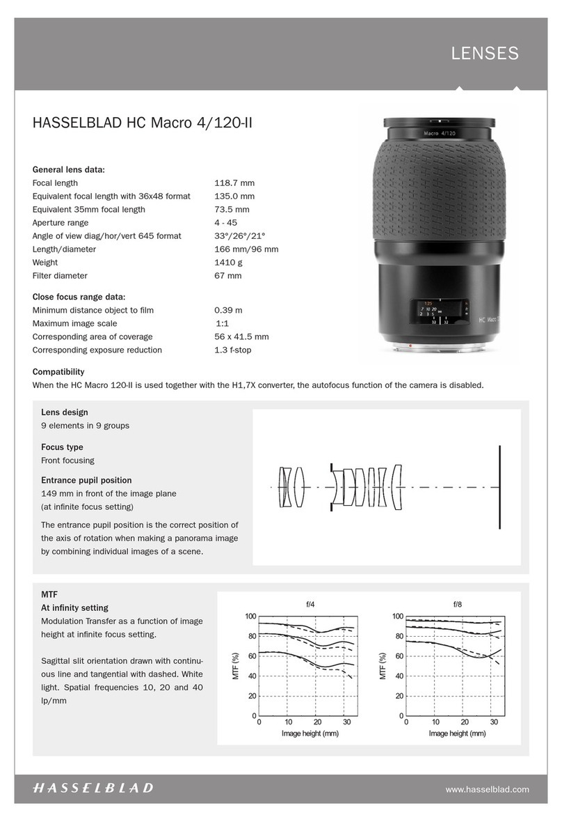 Hasselblad HC120-II - DATASHEET V1 datasheet
