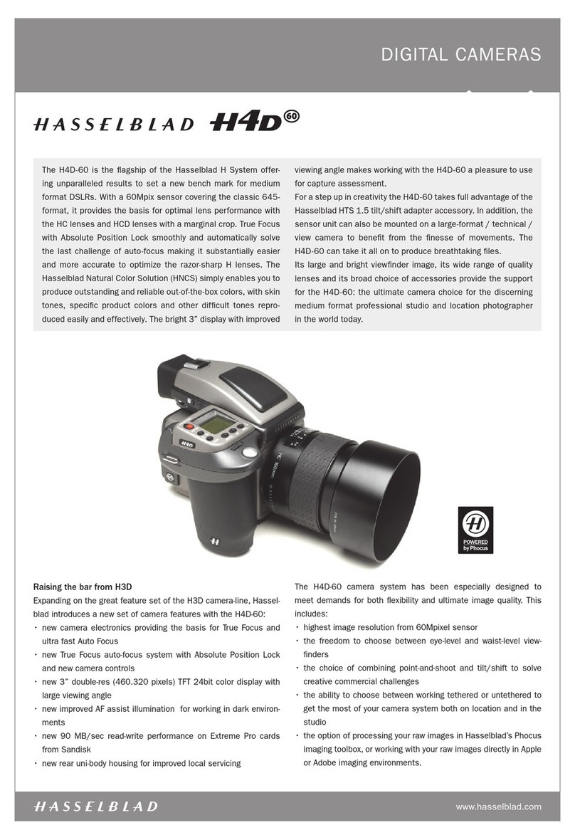Hasselblad H4D-60 User manual