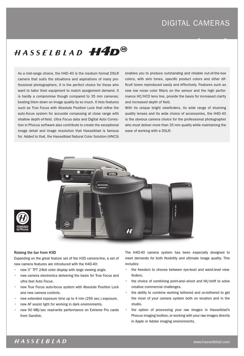 Hasselblad H4D-40 User manual
