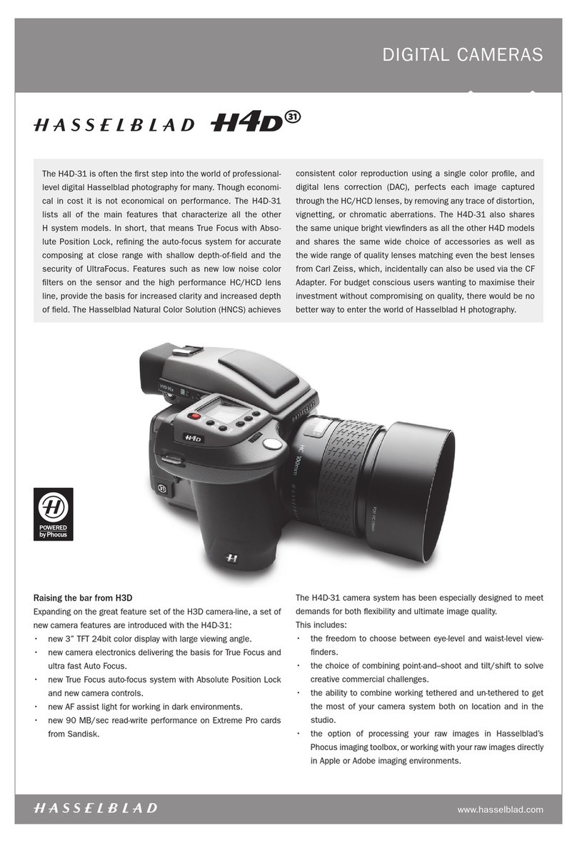 Hasselblad H4D-31 User manual