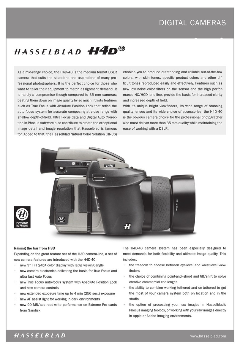 Hasselblad H4D-40 User manual