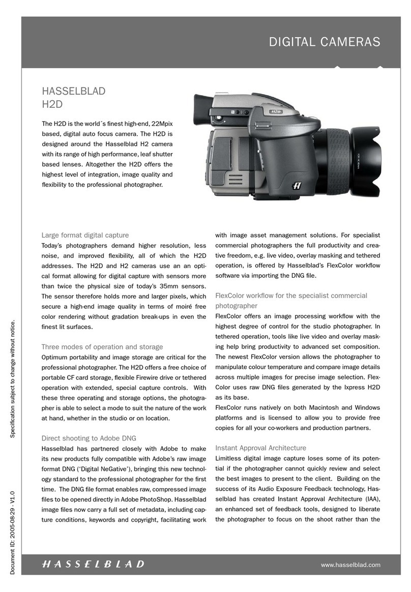 Hasselblad H2D User manual
