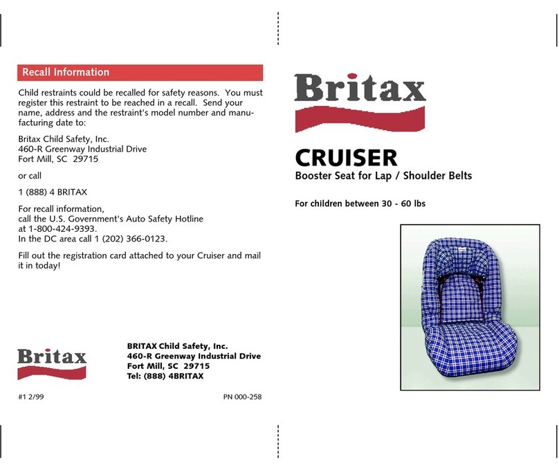 Britax CRUISER User manual