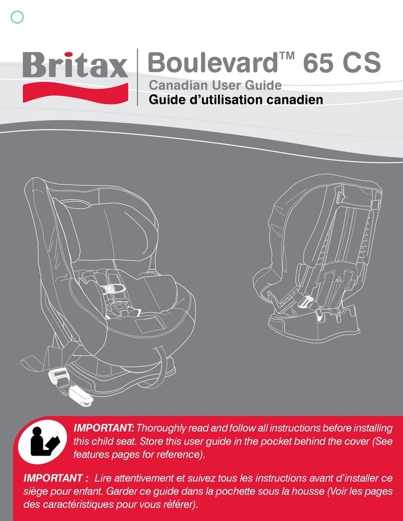 Britax BOULEVARD 65 CS manual