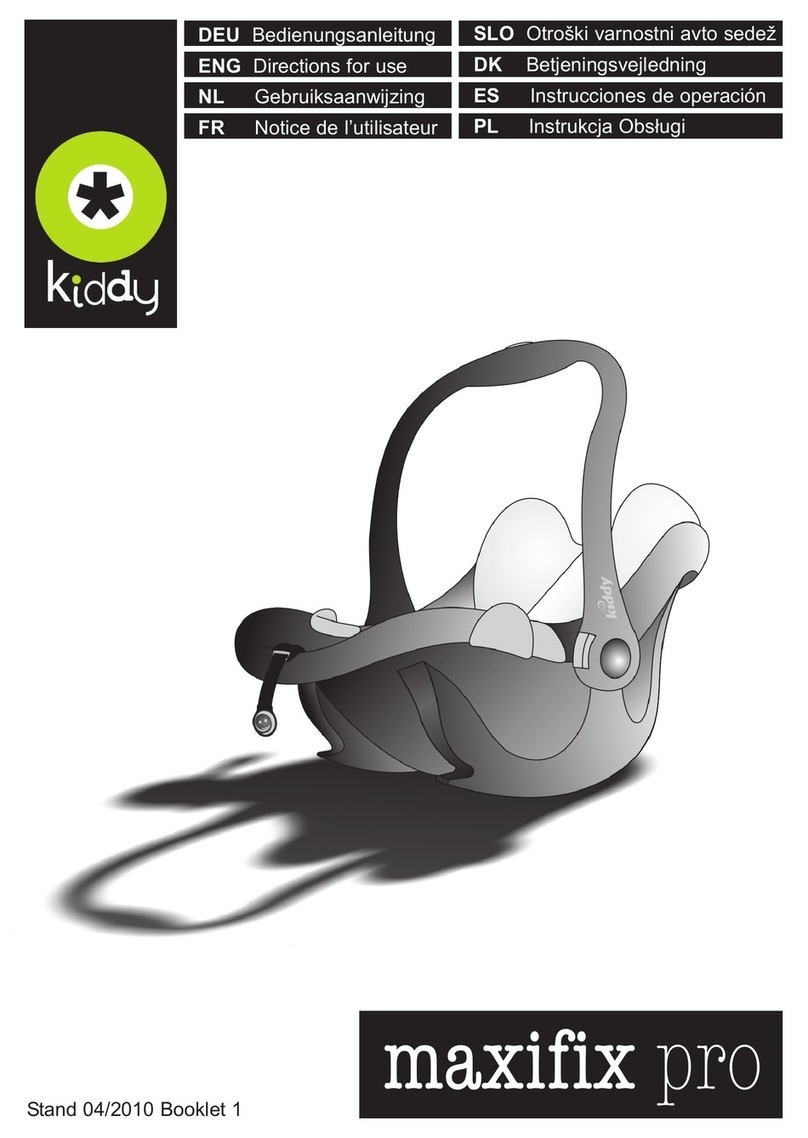 KIDDY MAXIFIX PRO - User manual