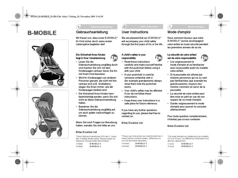Britax B-MOBILE User manual