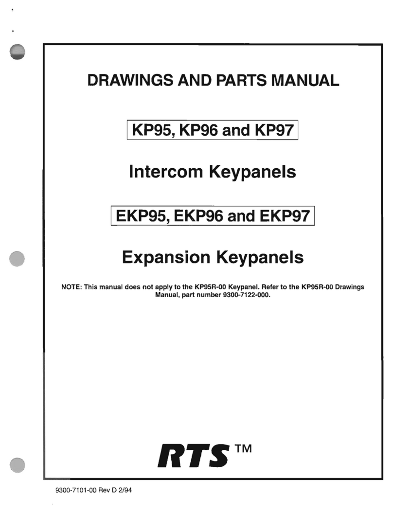 RTS EKP95 parts manual