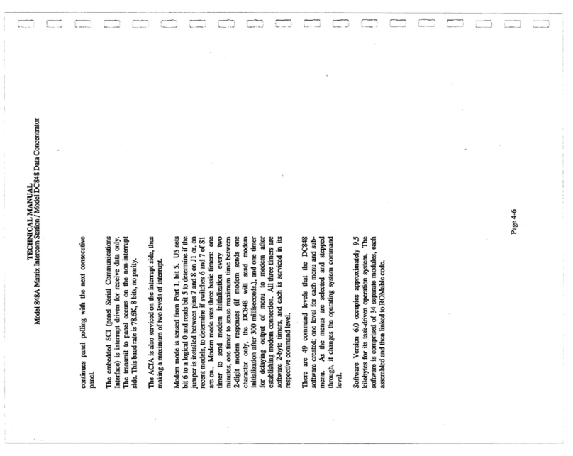 Telex 848A User manual