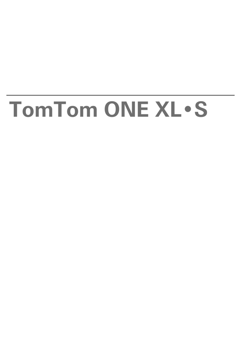 TomTom One XLS User manual