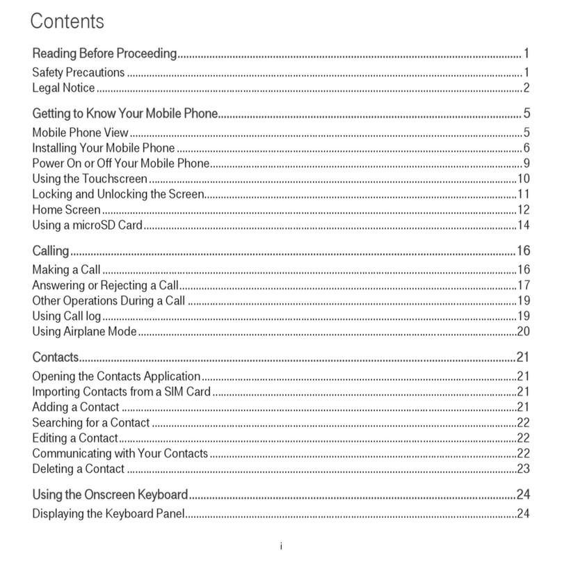 Huawei Comet user guide
