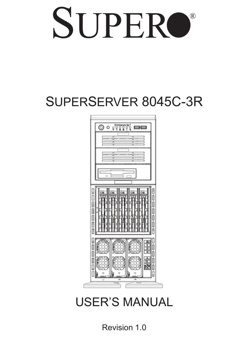 Supermicro SUPERSERVER 8045C-3R user manual