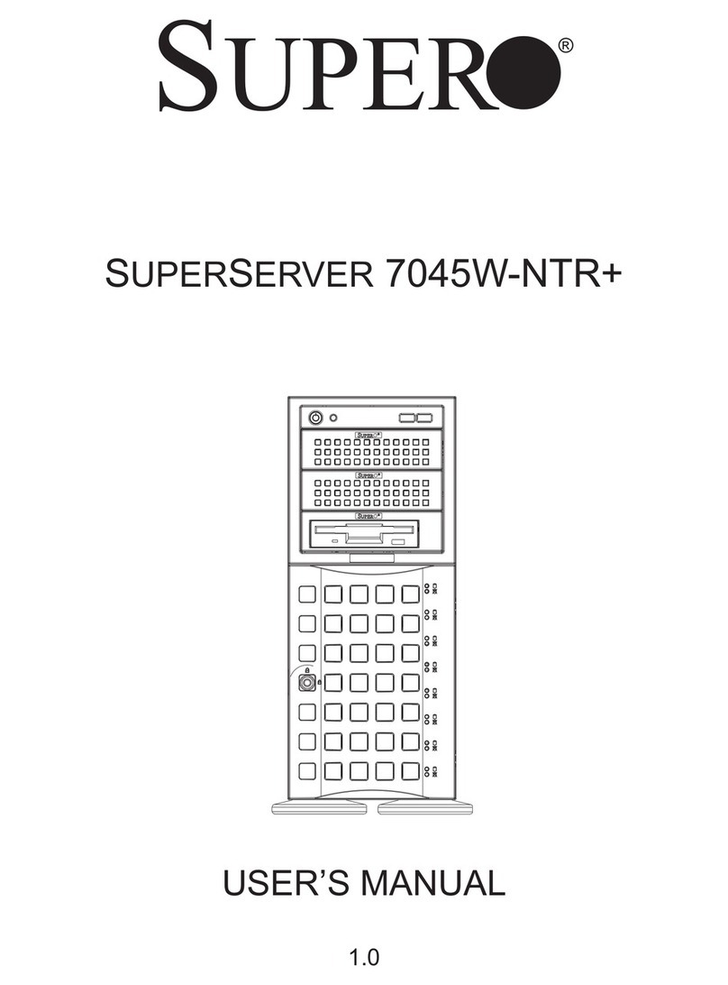 Supero SUPERSERVER 7045W-NTR+ user manual