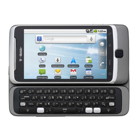 T-Mobile G2 User manual