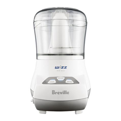 Breville Mini Wizz BFP100 Instructions for use