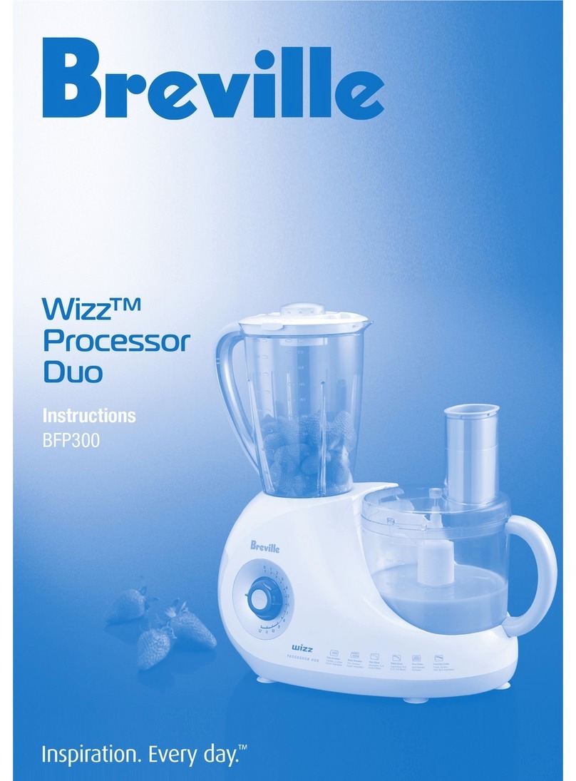 Breville BFP300 instructions