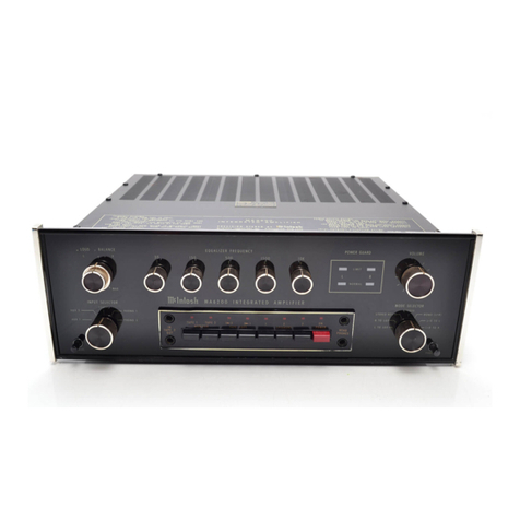 McIntosh MA6200 User manual