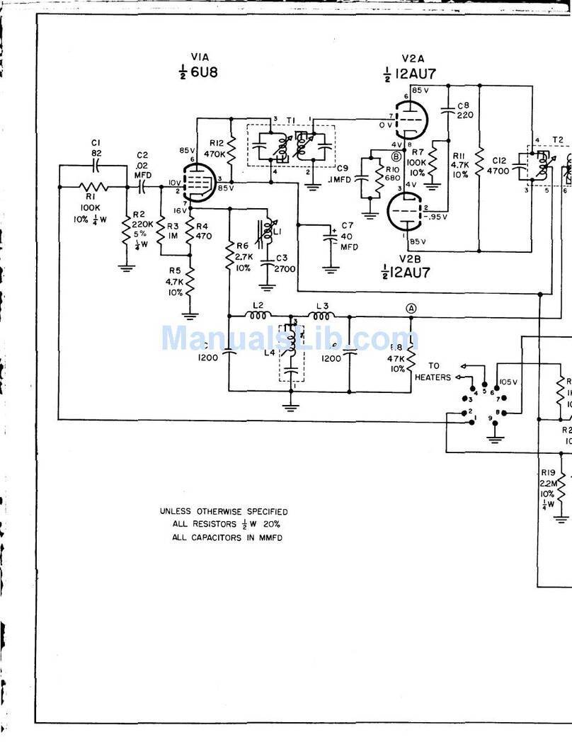 McIntosh MA5 - SCHEMATICS manual