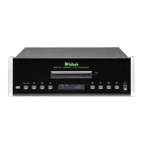 McIntosh C100 User manual