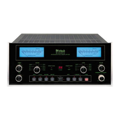 McIntosh MA6850 User manual