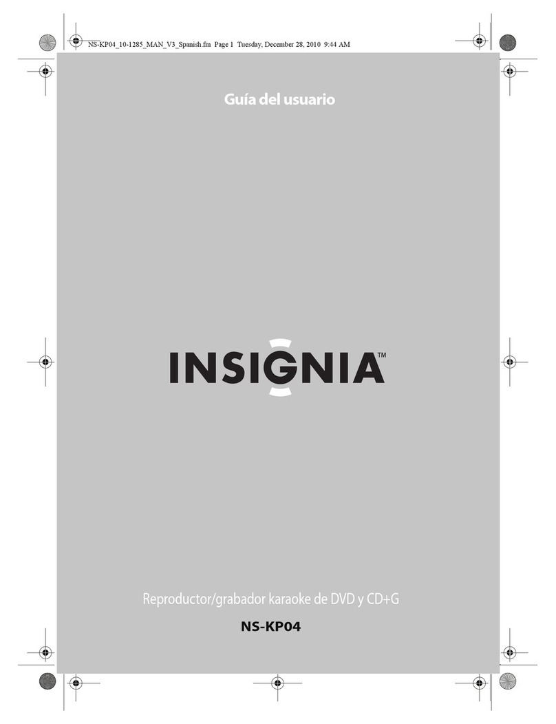 Insignia NS-KP04 Guía del usuario