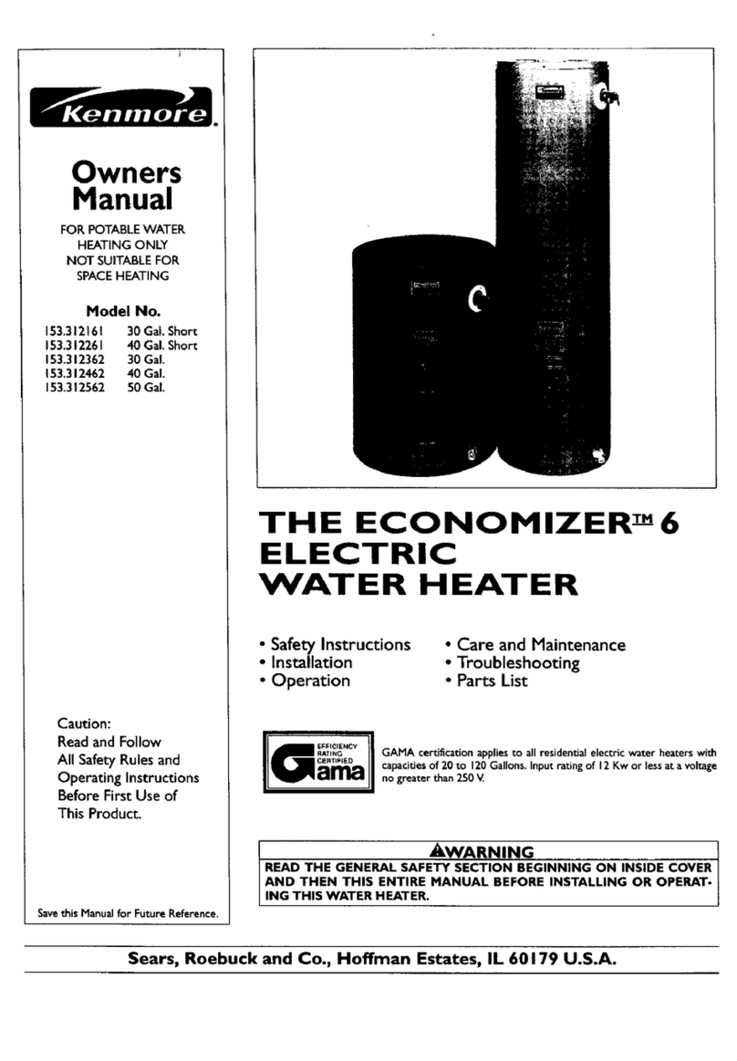 Kenmore 33124 - Power Miser 12 User manual