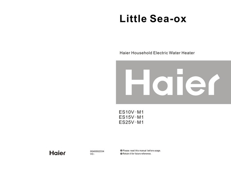 Haier ES10V-M1 User manual