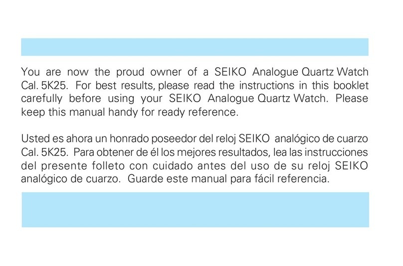 Seiko 5K25 user guide
