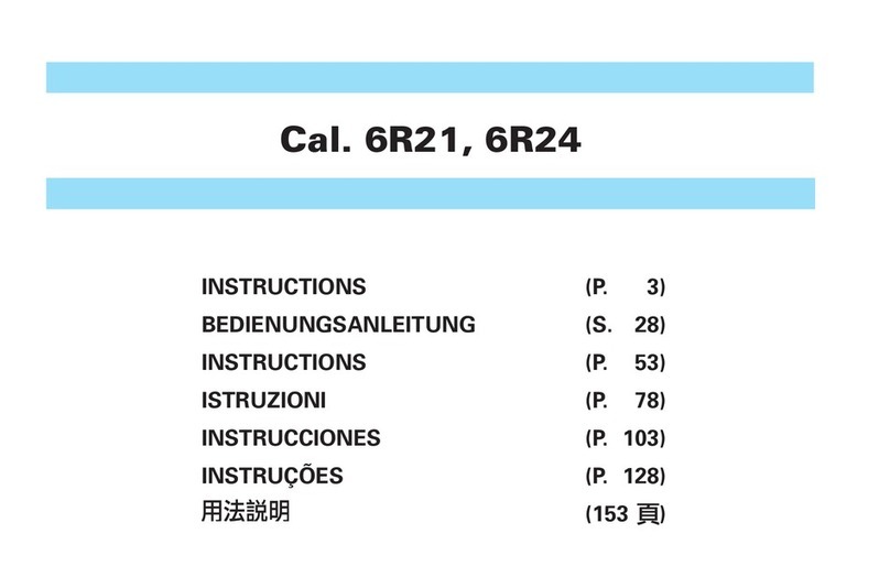 Seiko 6R24 instructions