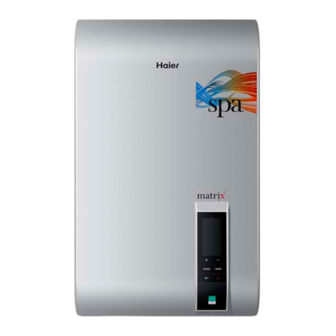 Haier ES15V-P1 User manual