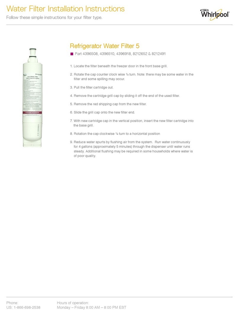Whirlpool 4396508 installation instructions
