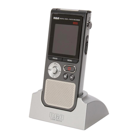 RCA RP5050 - Digital 128 MB Built Guide de l'utilisateur