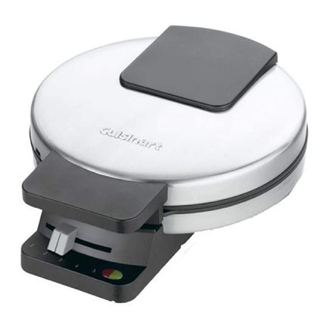 Cuisinart WMR-C - Classic Round Waffle Maker User manual