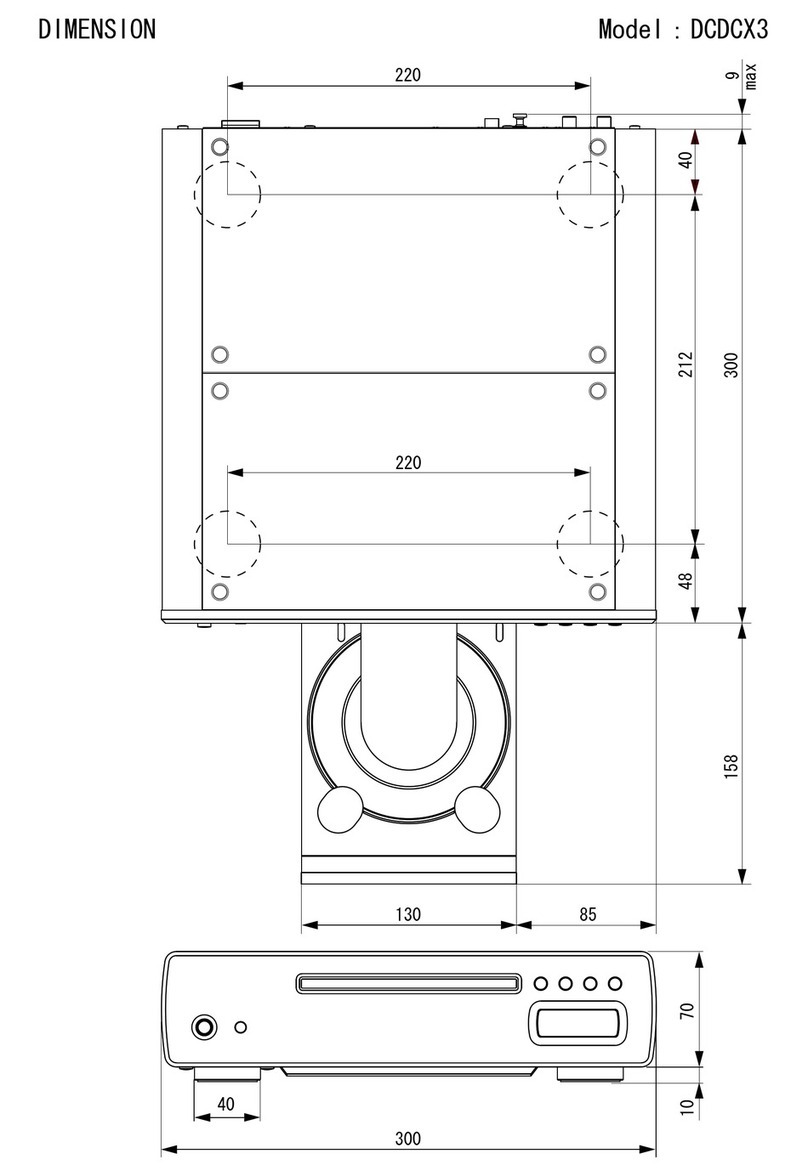Denon DCD-CX3 - CD/Super Audio CD Player User guide
