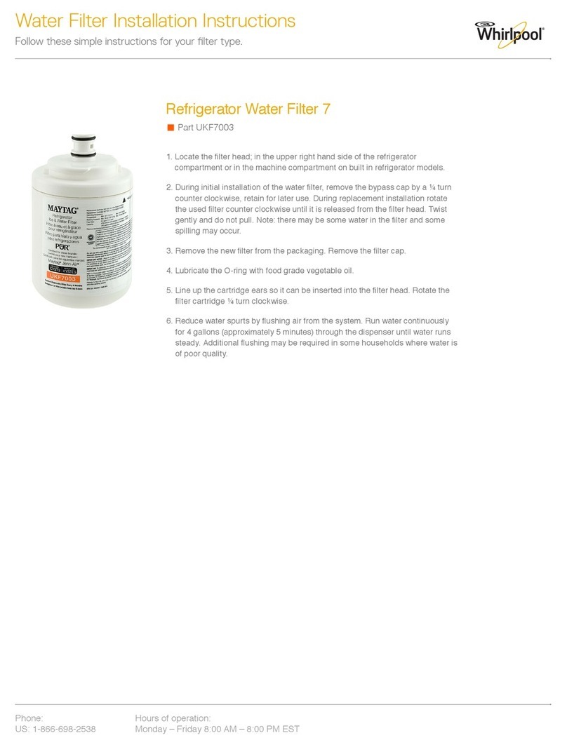 Whirlpool UKF7003 User manual Whirlpool UKF7003 User manual