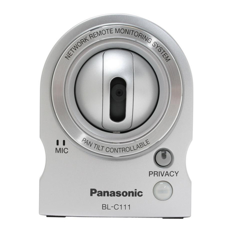 Panasonic BL-C111A - Network Camera - Pan User manual Panasonic BL-C111A - Network Camera - Pan User manual