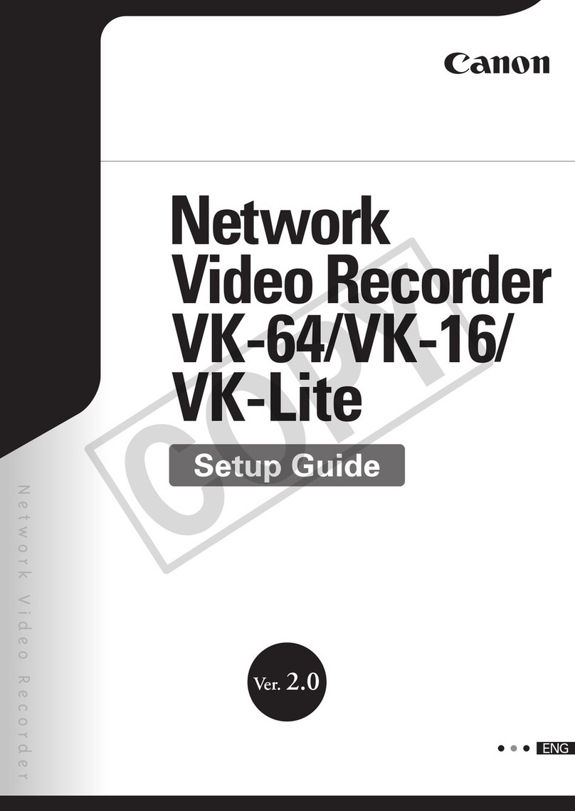 Canon Vb-C60 - Ptz Network Camera User manual