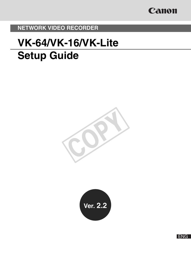 Canon C50FSi - VB Network Camera User manual