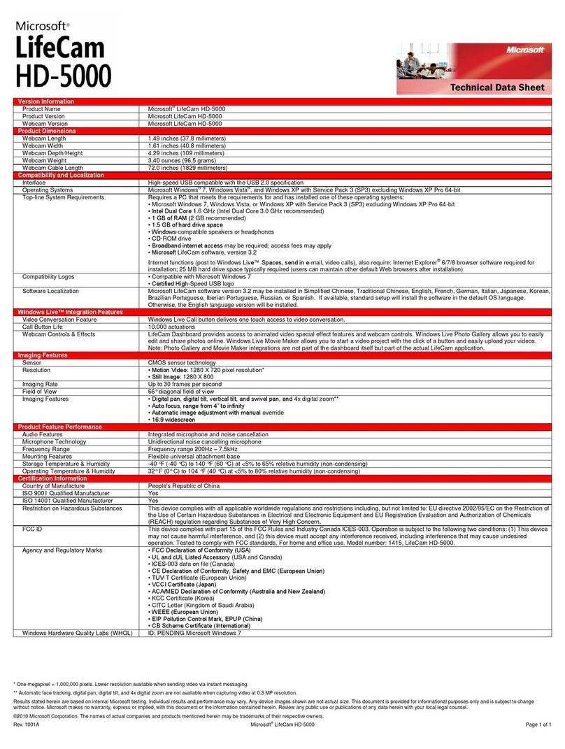 Microsoft 7ND-00001 User manual