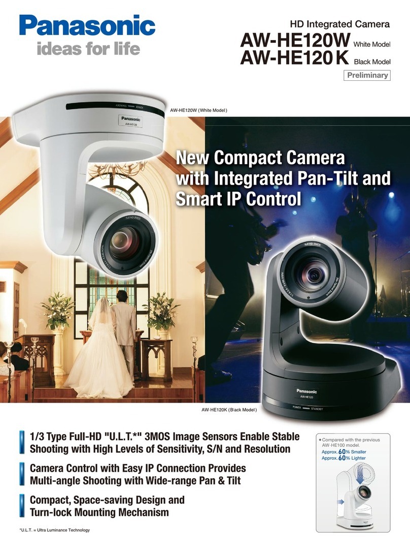 Panasonic AW-HE120K User manual Panasonic AW-HE120K User manual