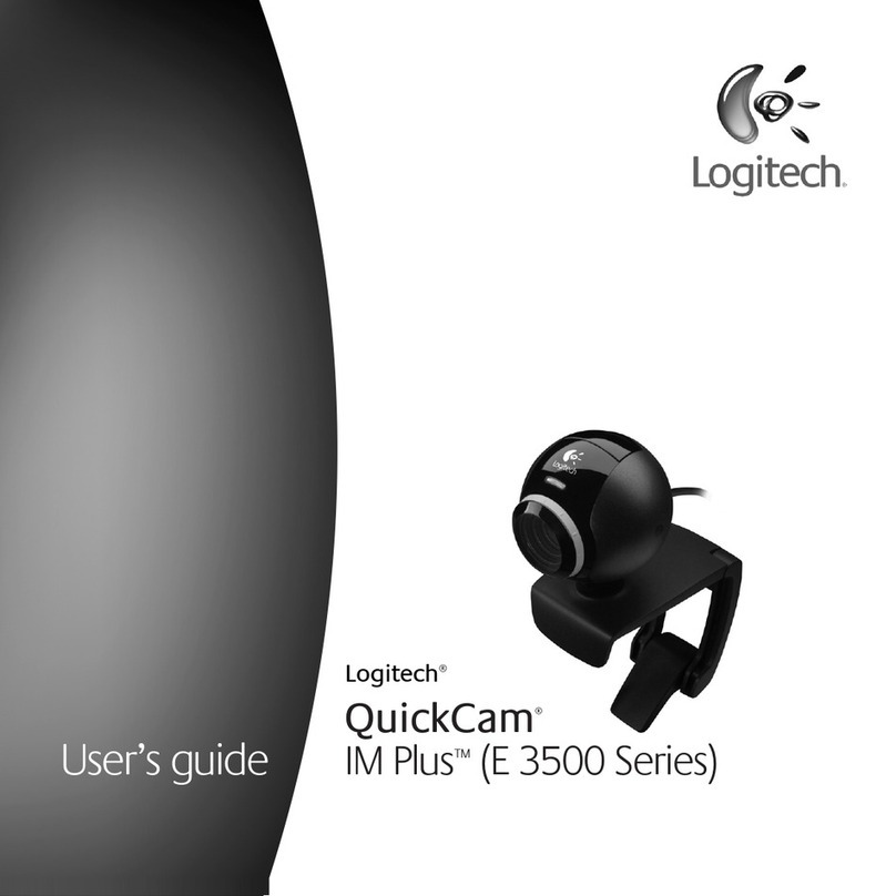 Logitech 910-000190 - Quickcam Im Plus User manual