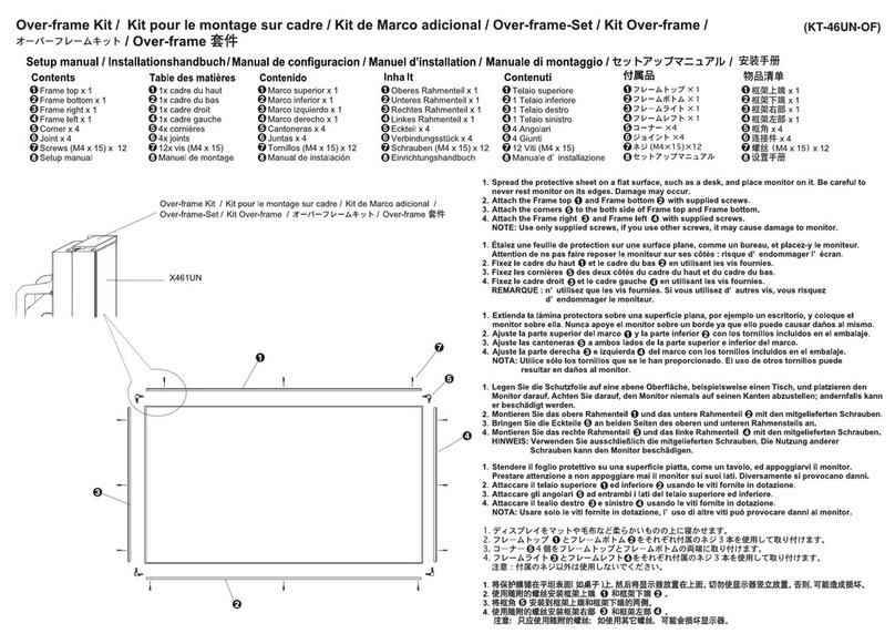 NEC X461UN - MultiSync - 46" LCD Flat Panel... User guide