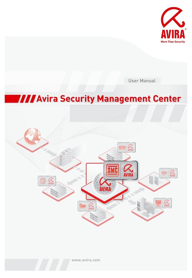 AVIRA SECURITY MANAGEMENT CENTER user manual