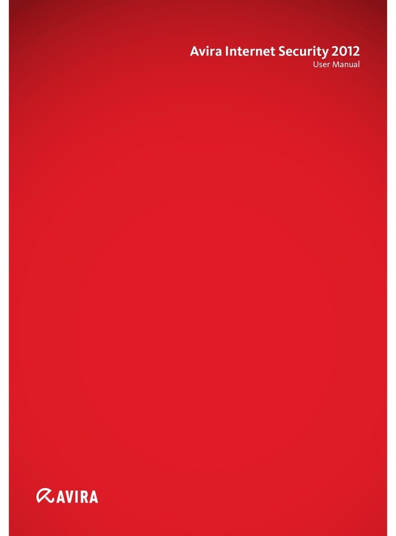 AVIRA INTERNET SECURITY 2012 User manual